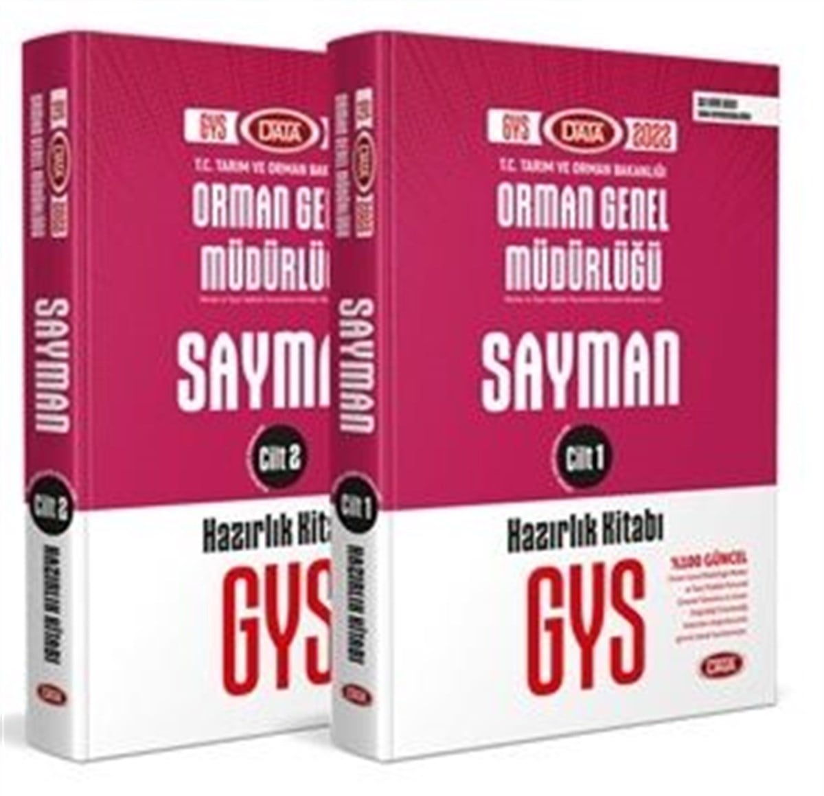 Data Yayınları 2022 GYS Orman Genel Müdürlüğü Sayman Hazırlık Kitabı 1 2