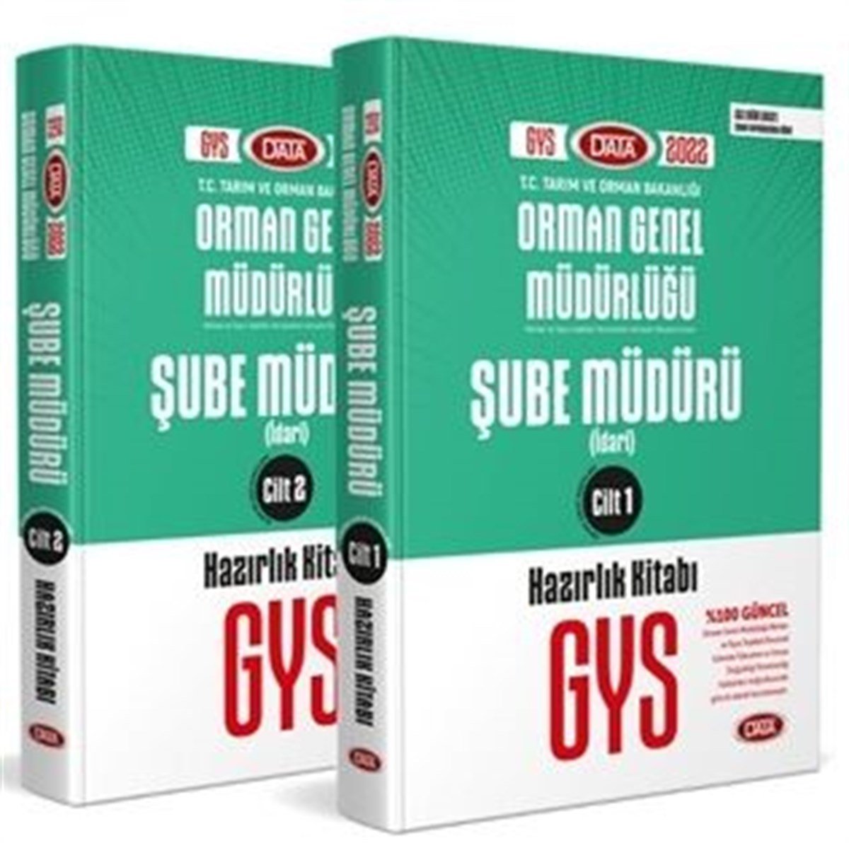 Data Yayınları 2022 GYS Orman Genel Müdürlüğü Şube Müdürü Hazırlık Kitabı 1 2