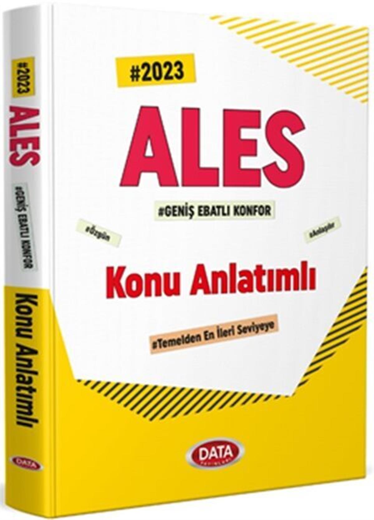 Data Yayınları 2023 ALES Konu Anlatımlı