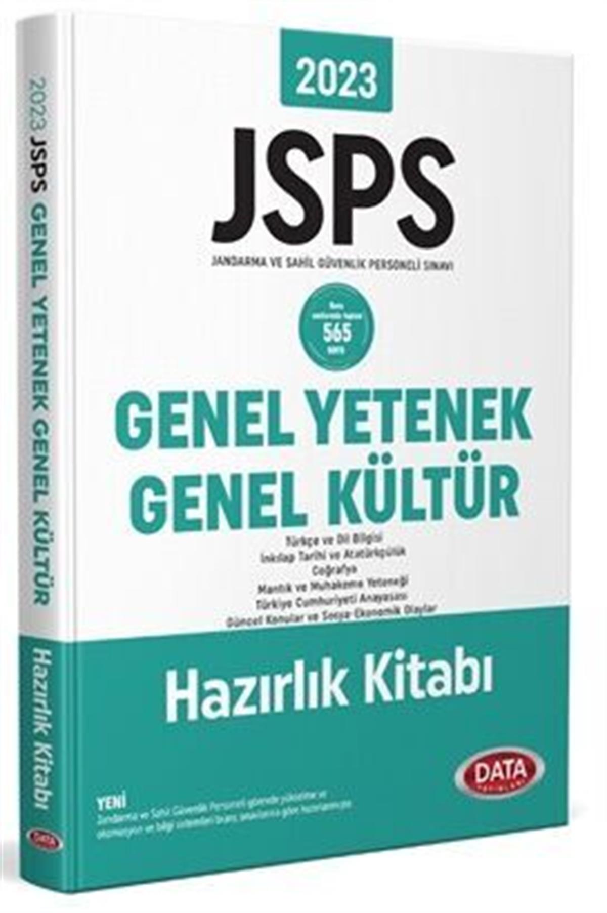 Data Yayınları 2023 JSPS Genel Yetenek Genel Kültür Hazırlık Kitabı