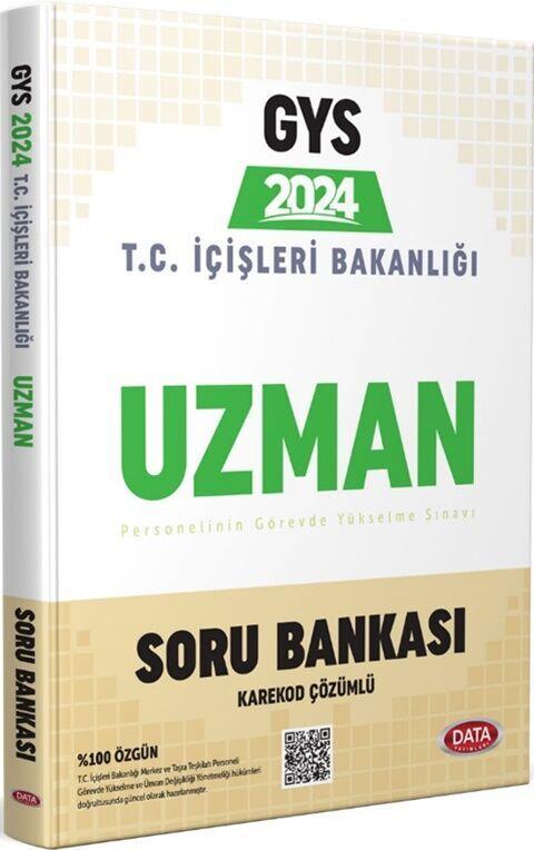 Data Yayınları 2024 GYS İçişleri Bakanlığı Uzman Soru Bankası