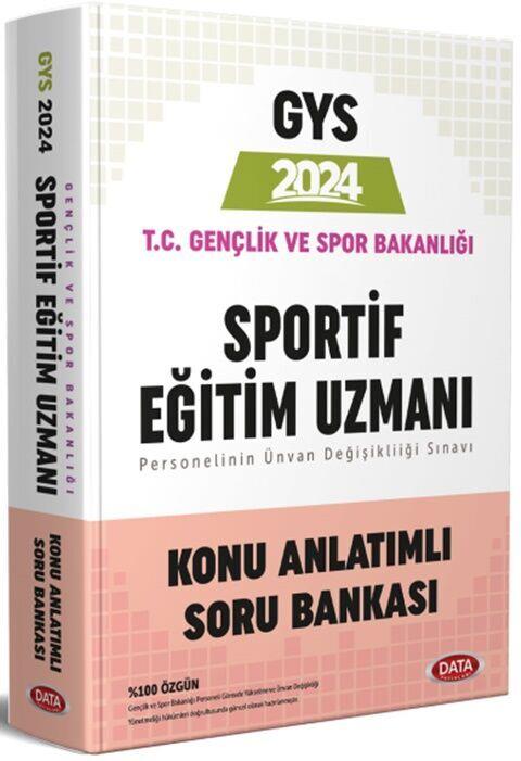 Data Yayınları 2024 GYS T.C. Gençlik ve Spor Bakanlığı Sportif Eğitim Uzmanı Konu Anlatımlı Soru Bankası