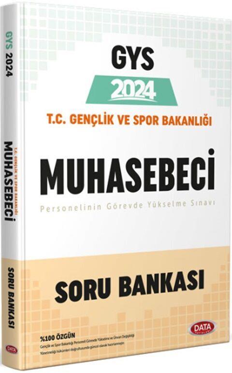 Data Yayınları 2024 GYS T.C. Gençlik ve Spor Bakanlığı Muhasebeci Soru Bankası