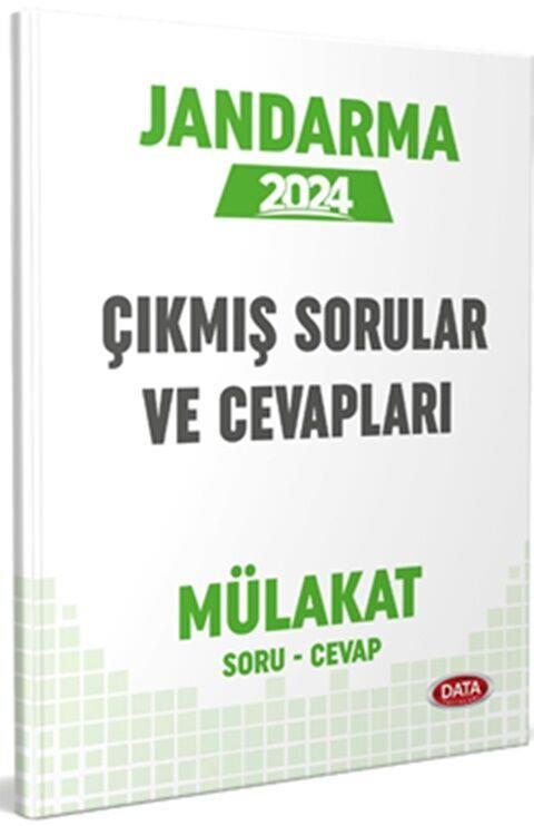 Data Yayınları 2024 Jandarma Mülakat Çıkmış Soruları ve Cevapları