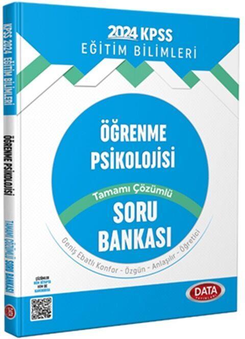 Data Yayınları 2024 KPSS Eğitim Bilimleri Öğrenme Psikolojisi Tamamı Çözümlü Soru Bankası