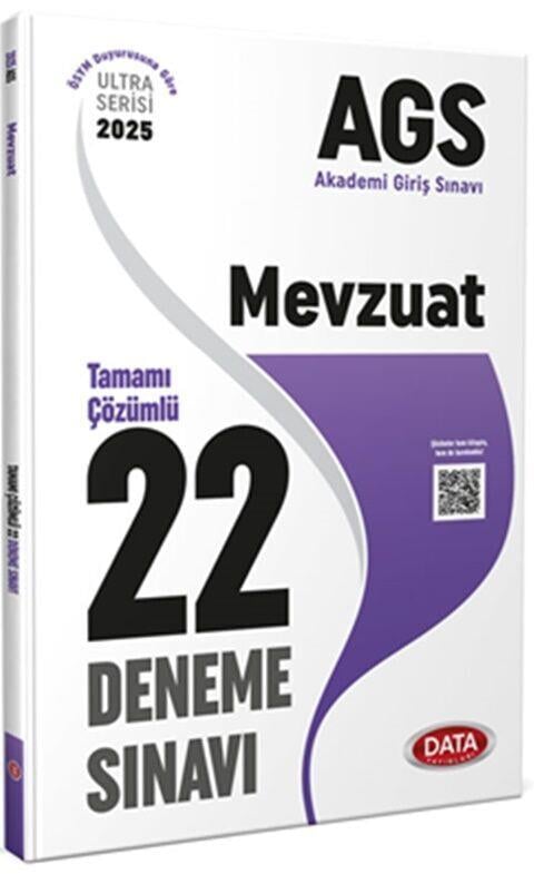 Data Yayınları 2025 AGS Mevzuat Tamamı Çözümlü 22 Deneme Sınavı