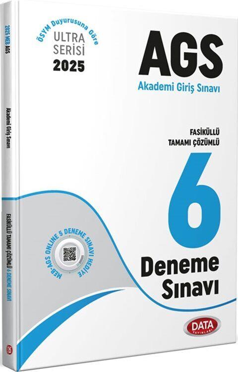 Data Yayınları 2025 AGS Ultra Serisi Fasiküllü 6 Deneme