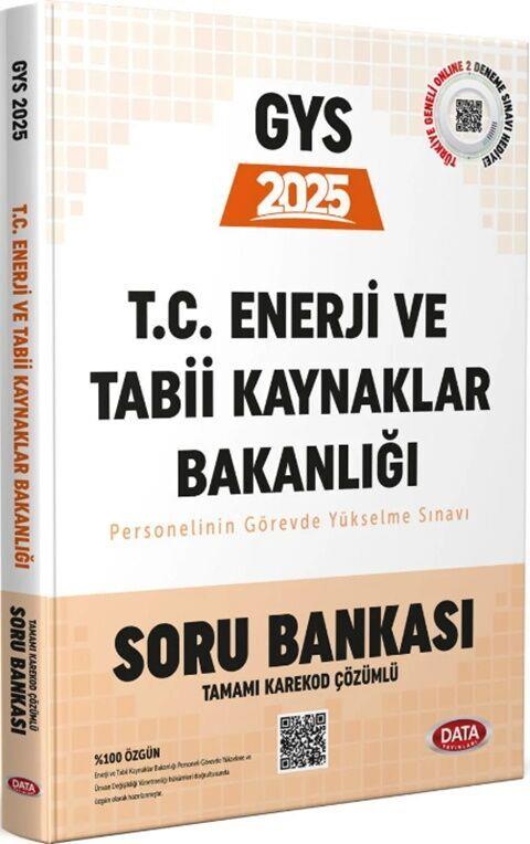Data Yayınları 2025 GYS Enerji ve Tabii Kaynaklar Bakanlığı Soru Bankası