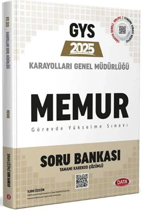 Data Yayınları 2025 GYS Karayolları Genel Müdürlüğü Memur Soru Bankası