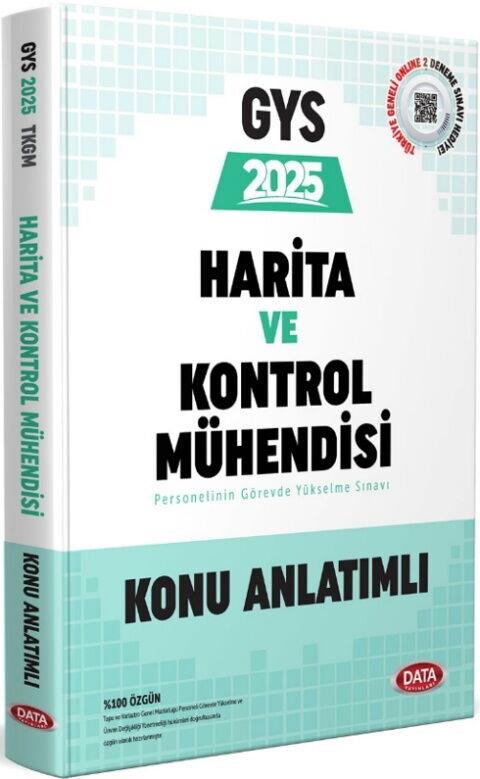 Data Yayınları 2025 GYS Tapu Ve Kadastro Genel Müdürlüğü Harita Ve Kontrol Mühendisi Unvan Değişikliği Sınavı Konu Anlatımlı