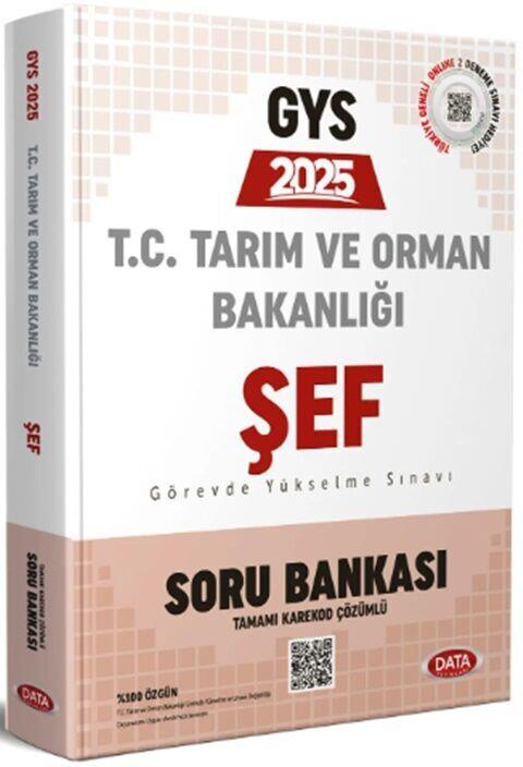 Data Yayınları 2025 GYS Tarım ve Orman Bakanlığı Şef Soru Bankası
