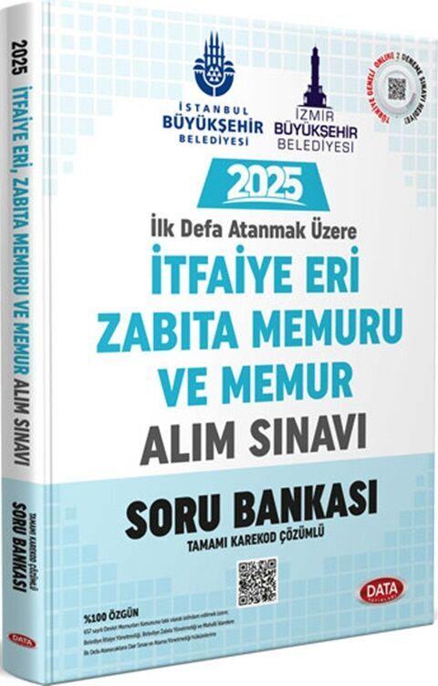Data Yayınları 2025 İtfaiye Eri Zabıta Memuru Ve Memur Alım Sınavı Soru Bankası