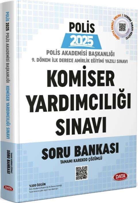 Data Yayınları 2025 Polis Akademisi Başkanlığı 9. Dönem İlk Derece Amirlik Eğitimi Yazılı Sınavı Soru Bankası