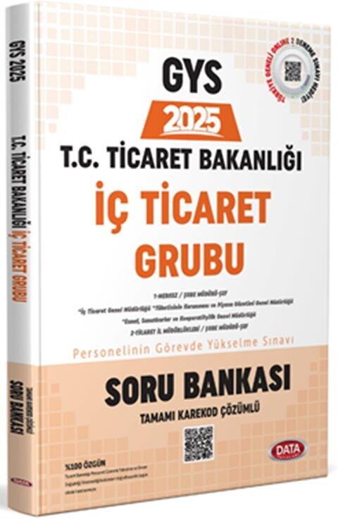 Data Yayınları 2025 Ticaret Bakanlığı İç Ticaret Grubu Soru Bankası