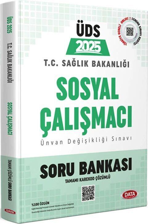Data Yayınları 2025 ÜDS Sağlık Bakanlığı Sosyal Çalışmacı Soru Bankası