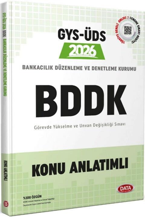 Data Yayınları 2026 GYS ÜDS Bankacılık Düzenleme ve Denetleme Kurumu Konu Anlatımlı