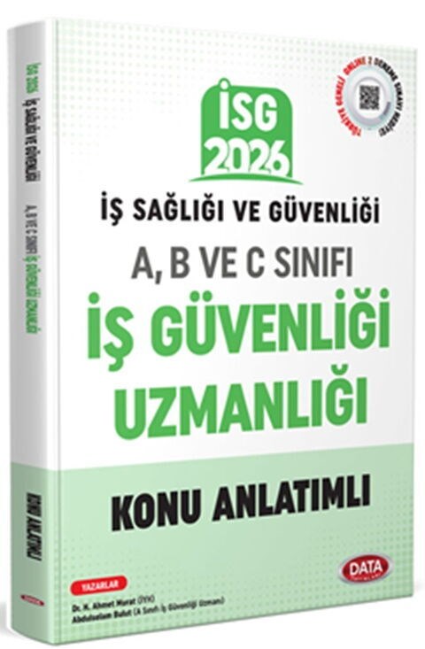 Data Yayınları 2026 İş Sağlığı Güvenliği A-B-C İş Güvenliği Uzmanlığı Konu Anlatımlı
