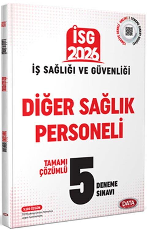 Data Yayınları 2026 İş Sağlığı Güvenliği Diğer Sağlık Personeli Çözümlü 5 Deneme Sınavı