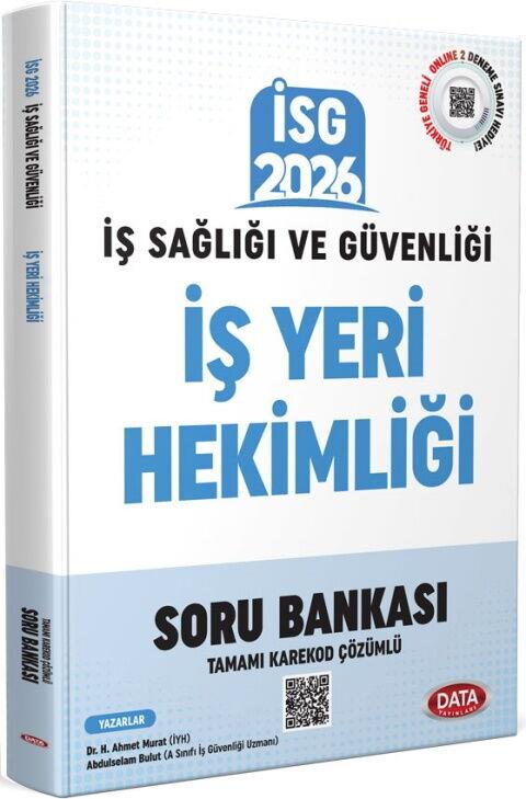 Data Yayınları 2026 İSG İş Sağlığı Güvenliği İş Yeri Hekimliği Tamamı Karekod Çözümlü Soru Bankası