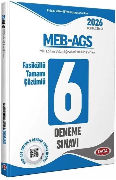 Data Yayınları 2026 MEB AGS 6 Deneme Sınavı
