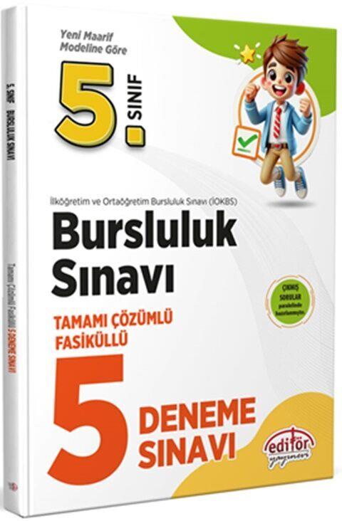 Data Yayınları 5. Sınıf Bursluluk Sınavı Tamamı Çözümlü 5 Deneme Sınavı