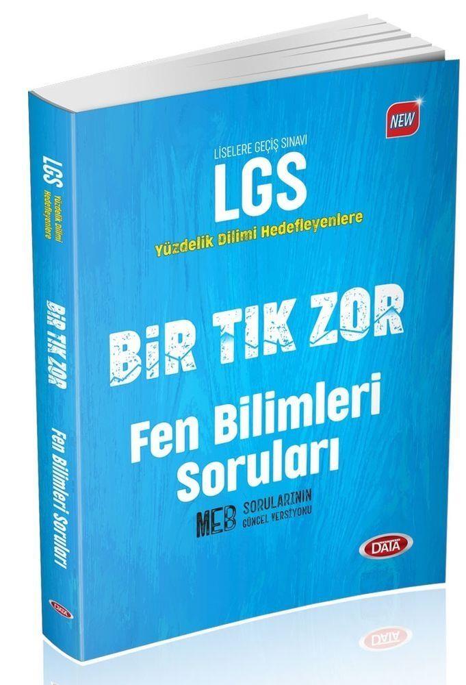 Data Yayınları 8. Sınıf LGS Fen Bilimleri Bir Tık Zor Soruları