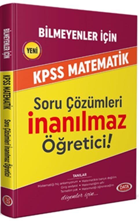 Data Yayınları Bilmeyenler İçin KPSS Matematik