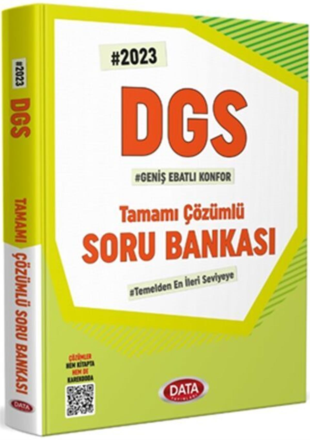Data Yayınları DGS Tamamı Çözümlü Soru Bankası