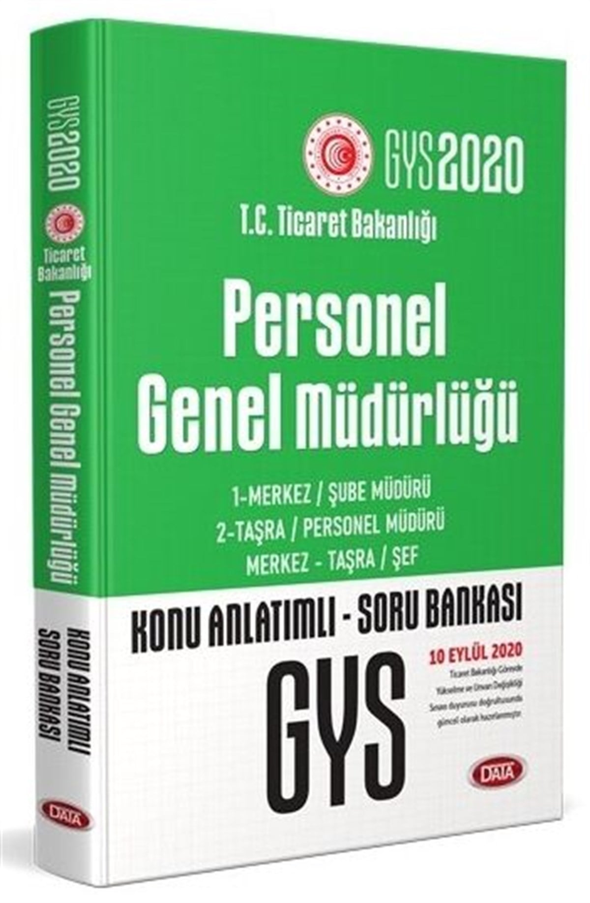 Data Yayınları 2025 GYS T.C. Ticaret Bakanlığı Personel Genel Müdürlüğü Konu Anlatımlı