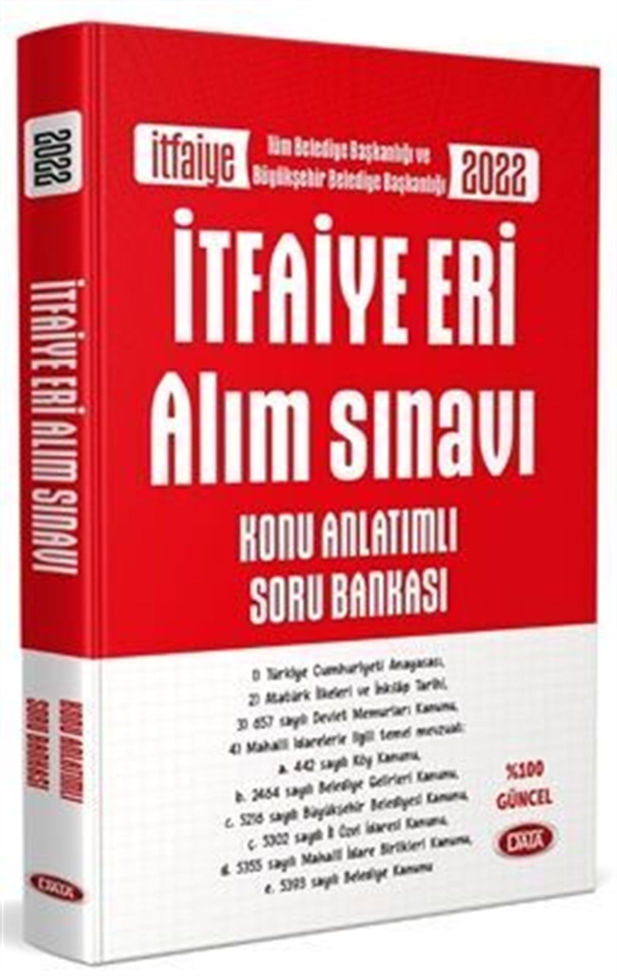 Data Yayınları İtfaiye Eri Alım Konu Anlatımlı Soru Bankası