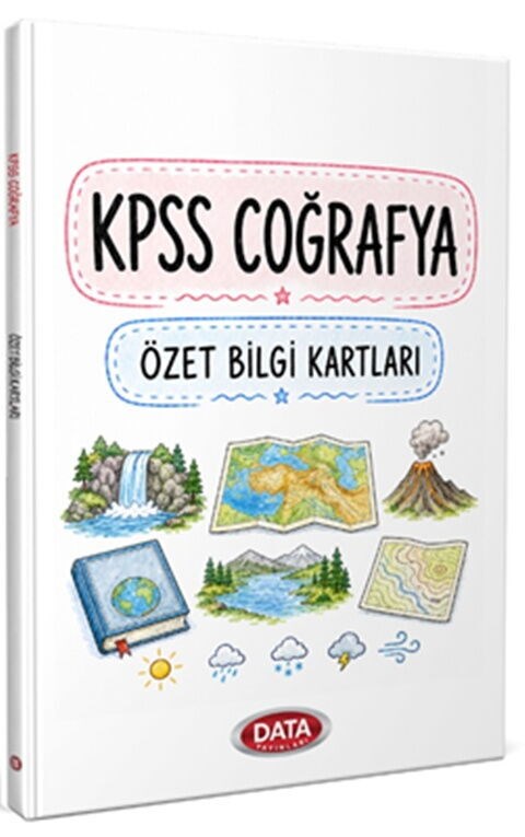 Data Yayınları KPSS Coğrafya Özet Bilgi Kartları