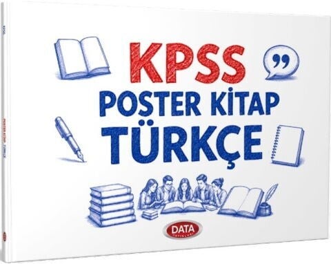 Data Yayınları KPSS Türkçe Poster Kitap