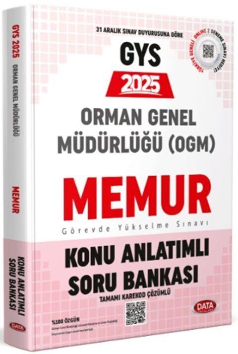 Data Yayınları Orman Genel Müdürlüğü Memur GYS Konu Anlatımlı Soru Bankası