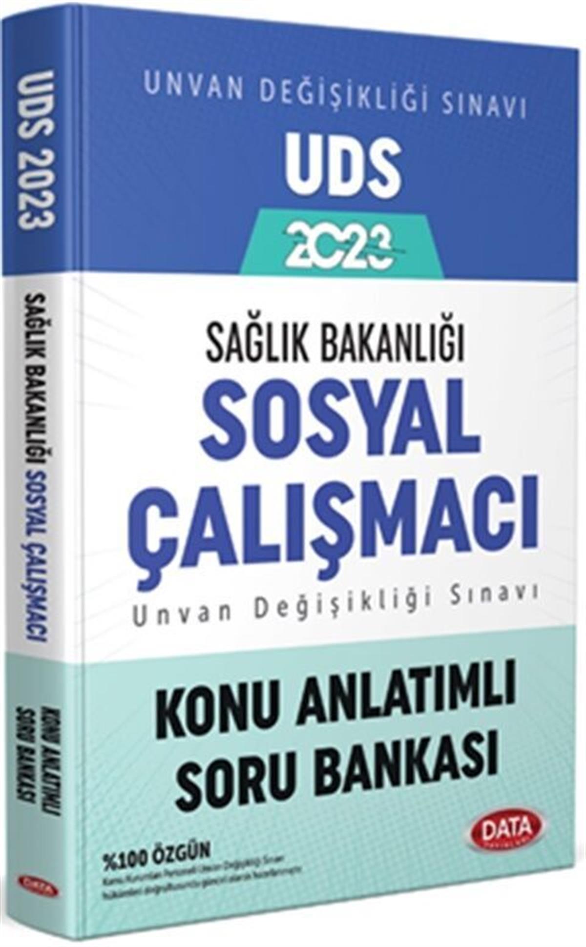 Data Yayınları Sağlık Bakanlığı Sosyal Çalışmacı Unvan Değişikliği Sınavı UDS Konu Anlatımlı Soru Bankası
