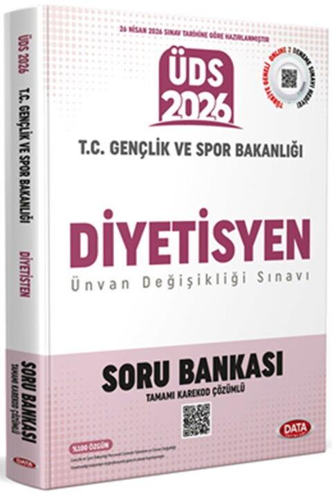 Data Yayınları T.C. Gençlik ve Spor Bakanlığı Diyetisyen ÜDS Soru Bankası