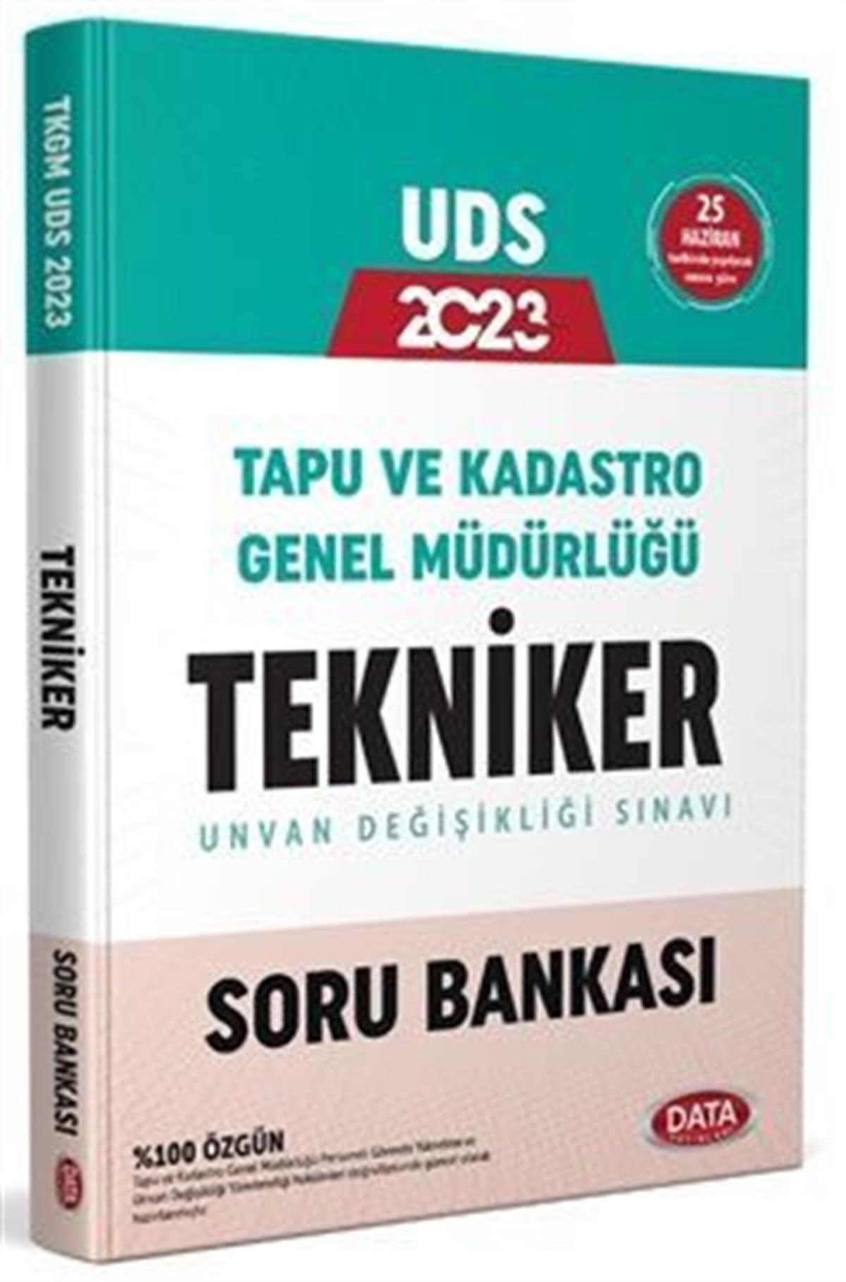Data Yayınları Tapu ve Kadastro Genel Müdürlüğü UDS Tekniker Soru Bankası