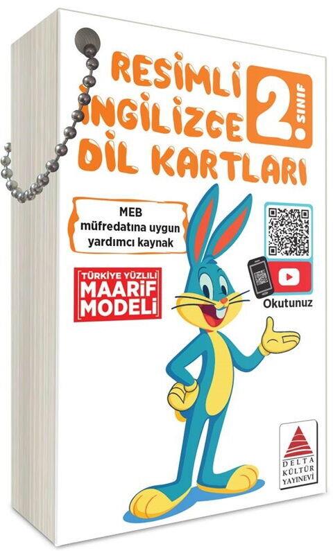 Delta Kültür 2. Sınıf Resimli İngilizce Dil Kartları