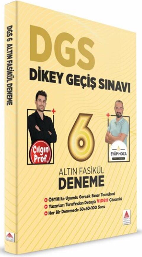 Delta Kültür DGS 6 Altın Fasikül Deneme