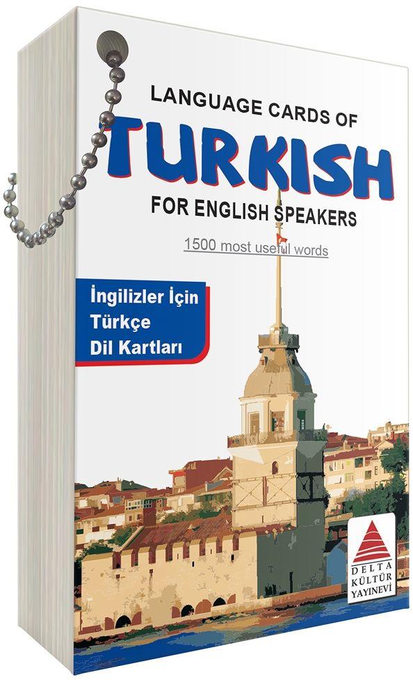 Delta Kültür İngilizler için Türkçe Dil Kartları