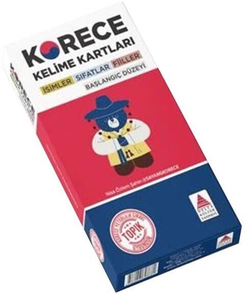 Delta Kültür Korece Kelime Kartları İsimler Sıfatlar Fiiller