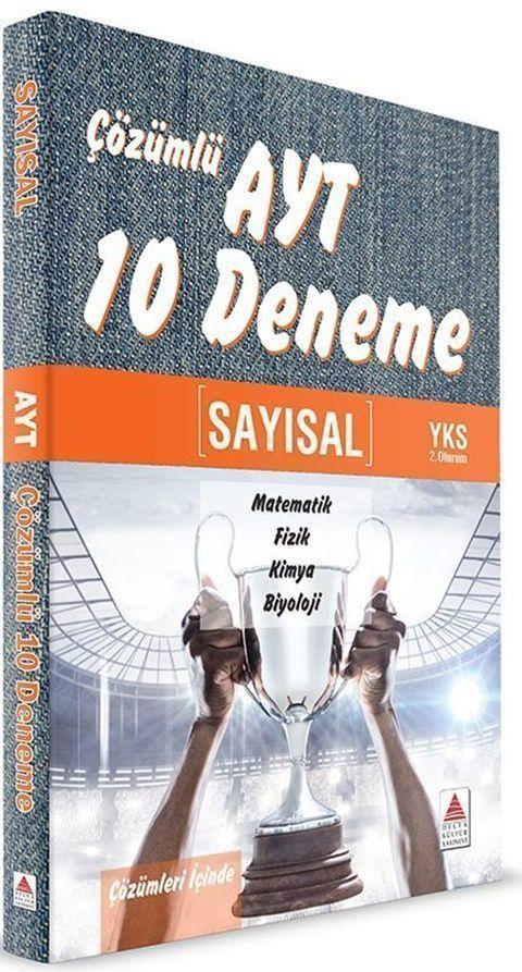 Delta Kültür Yayınları AYT Sayısal Çözümlü 10 Deneme