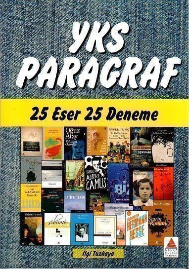 Delta Kültür Yayınları YKS Paragraf 25 Eser 25 Deneme