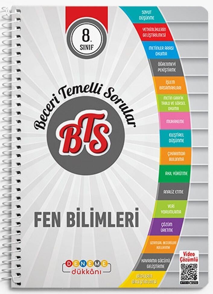 Deneme Dükkanı 8. Sınıf Fen Bilimleri BTS Deneme Dükkanı Soru Bankası