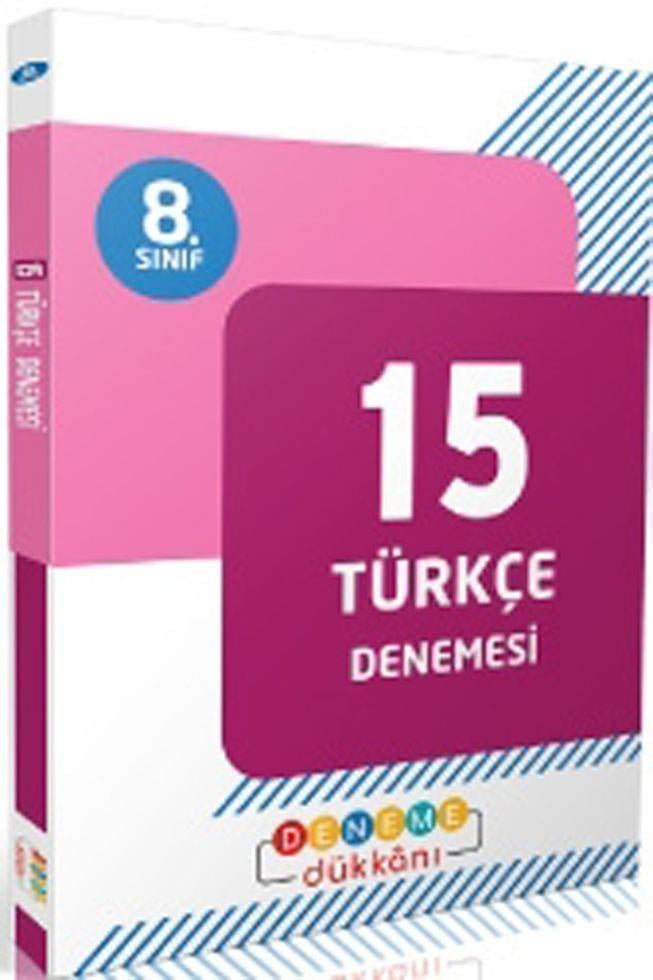 Deneme Dükkanı 8. Sınıf Türkçe 15 Denemesi