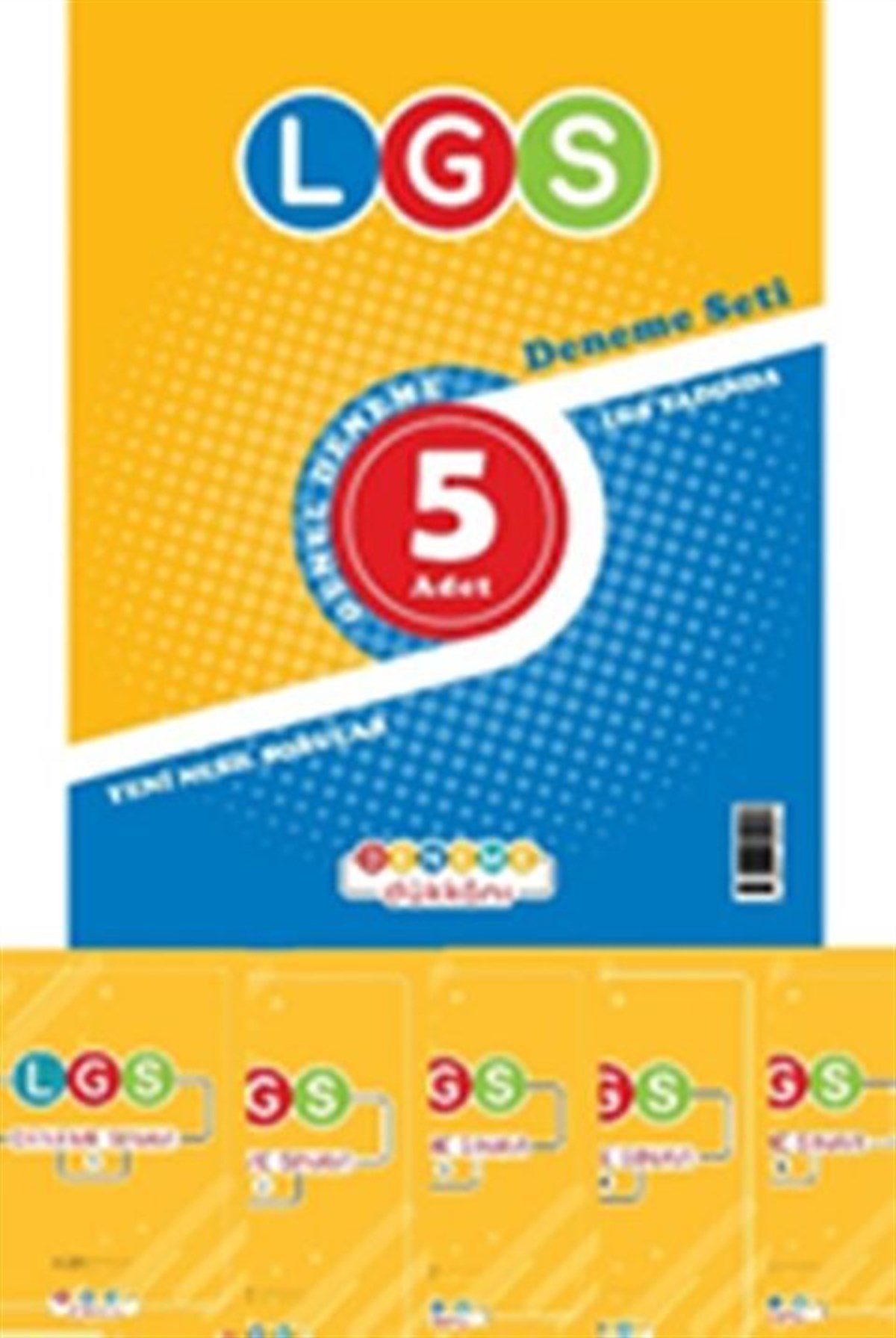 Deneme Dükkanı 8. Sınıf LGS 5 li Deneme Seti