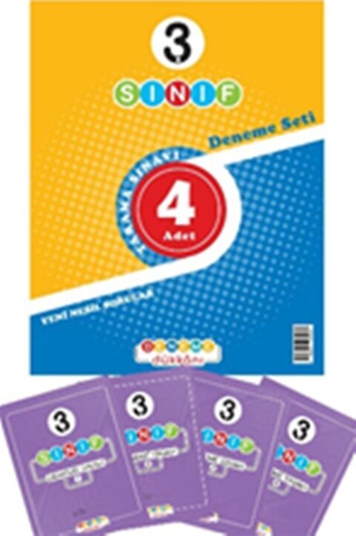 Deneme Dükkanı 3. Sınıf 4 lü Deneme Seti
