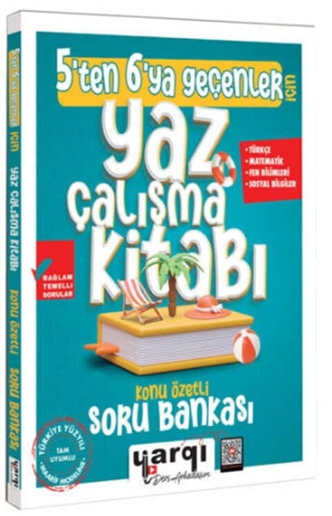 Ders Arkadaşım 5 ten 6 ya Geçenler İçin Yaz Çalışma Kitabı