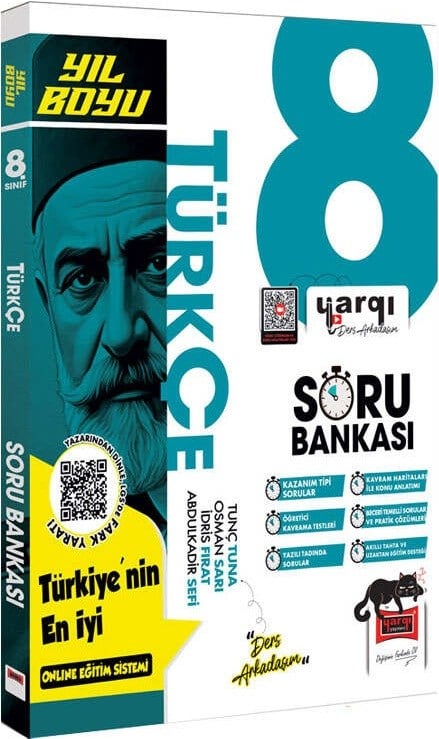 Ders Arkadaşım 8. Sınıf LGS Türkçe Yıl Boyu Soru Bankası