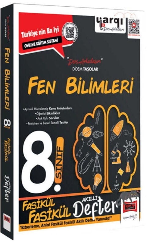 Ders Arkadaşım 8. Sınıf Fen Bilimleri Fasikül Fasikül Akıllı Defter