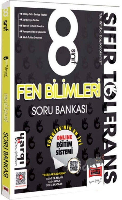 Ders Arkadaşım 8. Sınıf Fen Bilimleri Sıfır Tolerans Soru Bankası